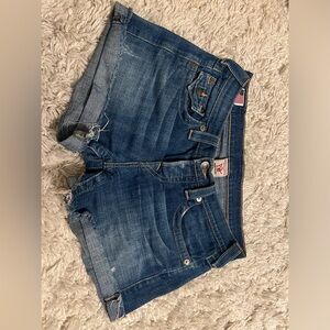 True Religion Denim Medium Wash Shorts